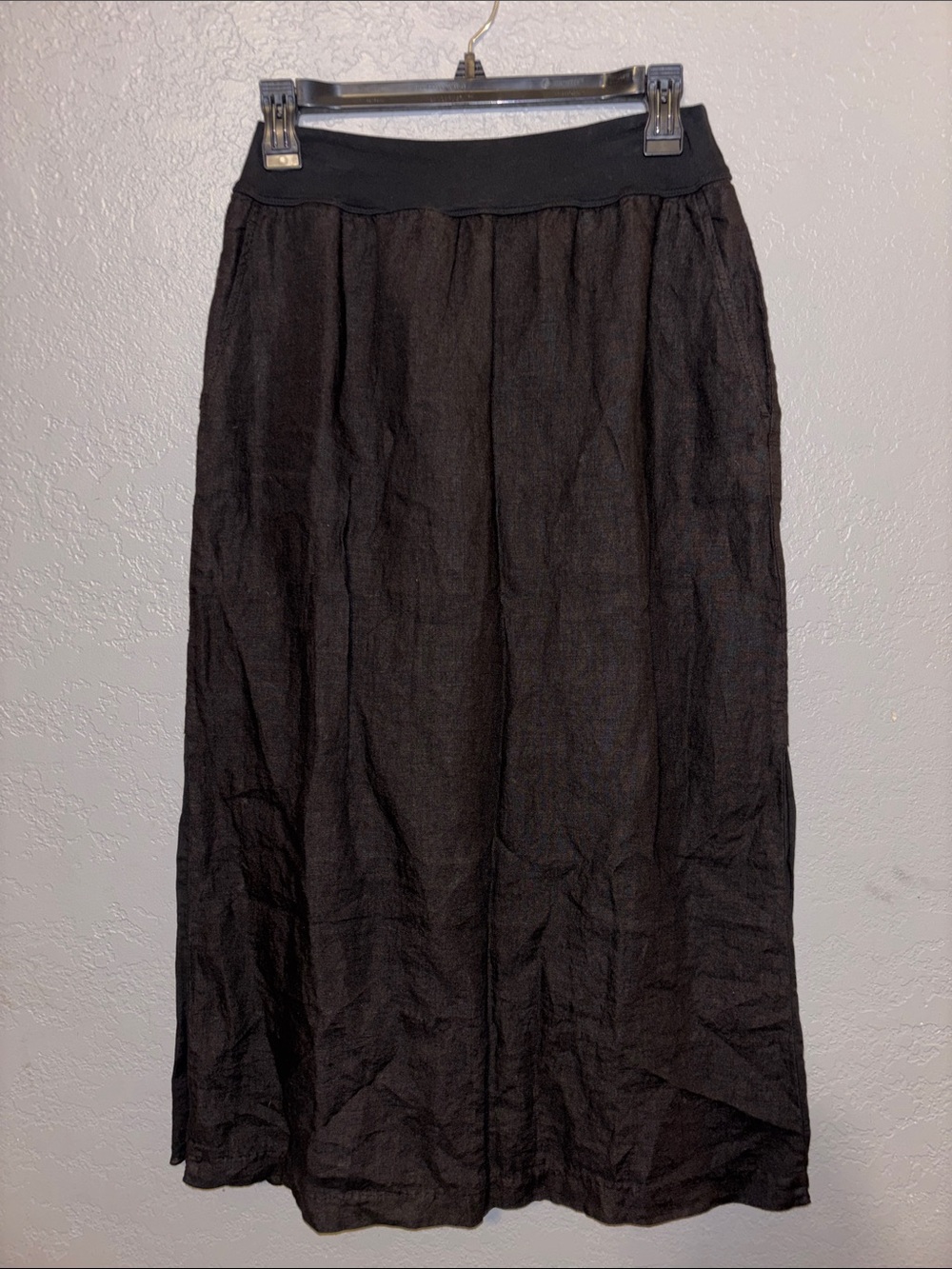 European Culture Black Women’s Casual Maxi Skirt -